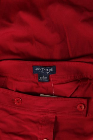 Φούστα Ann Taylor, Μέγεθος XS, Χρώμα Κόκκινο, Τιμή 19,49 €