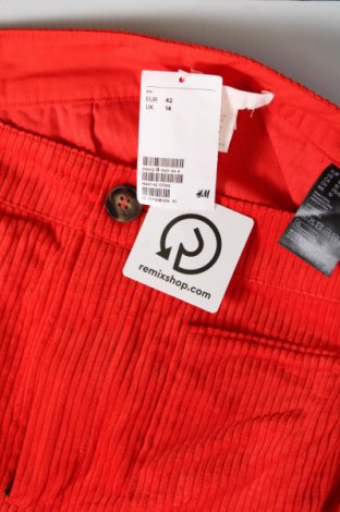 Пола H&M, Размер L, Цвят Червен, Цена 31,00 лв.