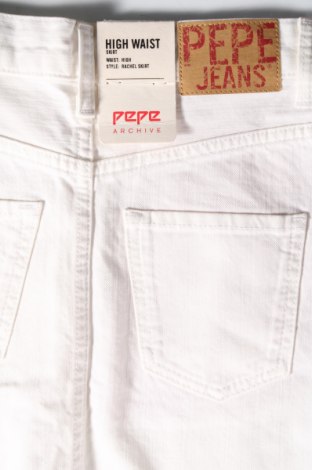 Rock Pepe Jeans, Größe XS, Farbe Weiß, Preis 22,99 €