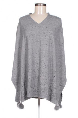 Poncho, Größe L, Farbe Grau, Preis 8,99 €