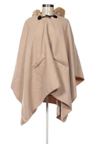 Poncho Made In Italy, Größe M, Farbe Beige, Preis 12,66 €