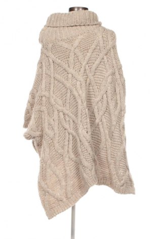 Poncho Zara, Größe M, Farbe Beige, Preis 17,79 €