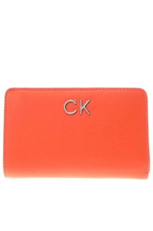 Portmoneu Calvin Klein, Culoare Portocaliu, Preț 242,99 Lei