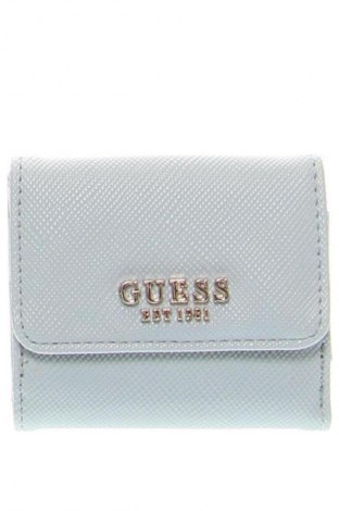 Portmoneu Guess, Culoare Albastru, Preț 275,33 Lei