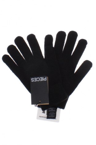 Handschuhe Pieces, Farbe Schwarz, Preis 6,29 €