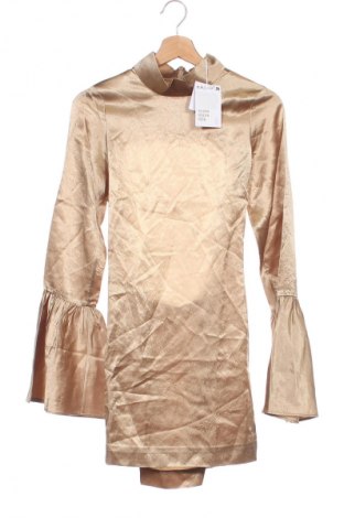 Kleid Atelier, Größe XXS, Farbe Golden, Preis 9,49 €