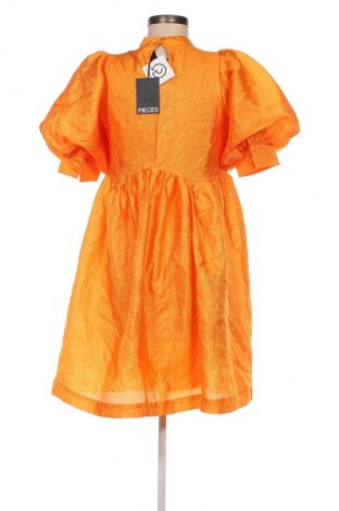 Kleid Pieces, Größe S, Farbe Orange, Preis 22,49 €