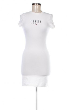 Kleid Tommy Jeans, Größe XS, Farbe Weiß, Preis 33,49 €