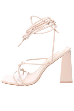 Sandalen Boohoo, Größe 39, Farbe Beige, Preis 15,99 €