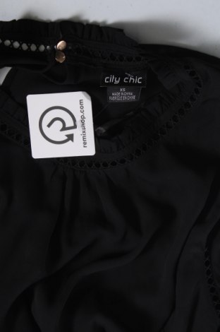 Τουνίκ City Chic, Μέγεθος XS, Χρώμα Μαύρο, Τιμή 6,99 €