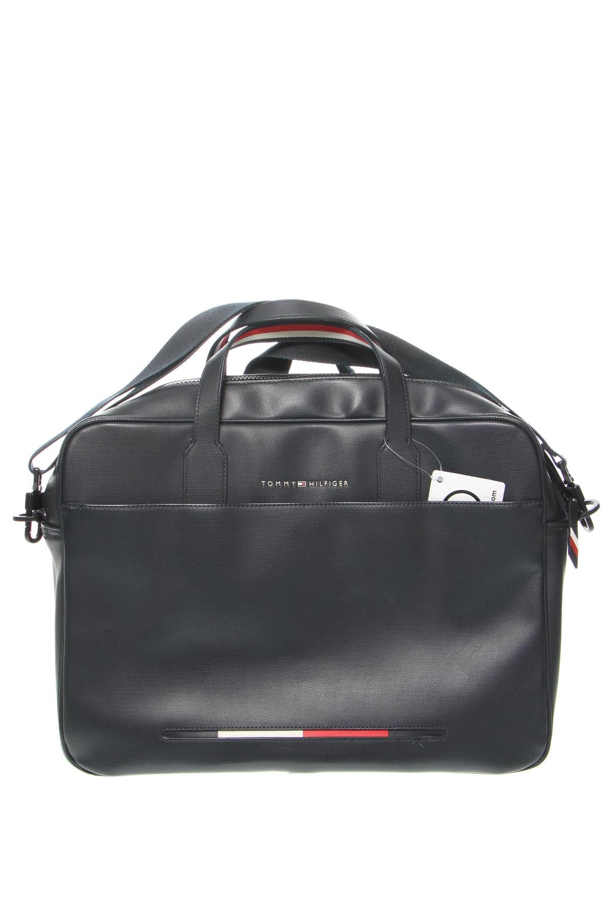 Torba na laptopa Tommy Hilfiger, Kolor Niebieski, Cena 593,99 zł