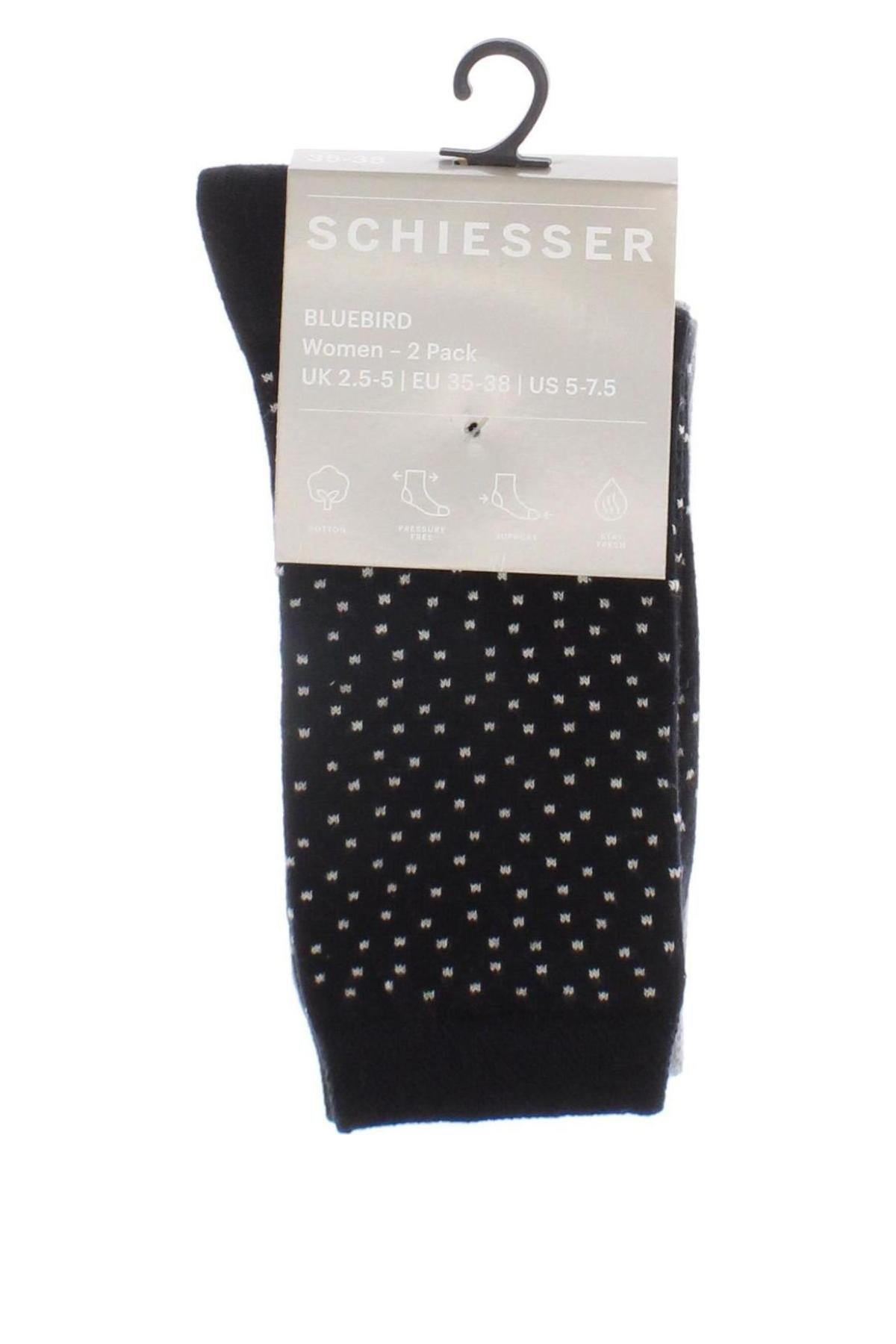 Socken Schiesser, Größe S, Farbe Mehrfarbig, Preis 14,95 €