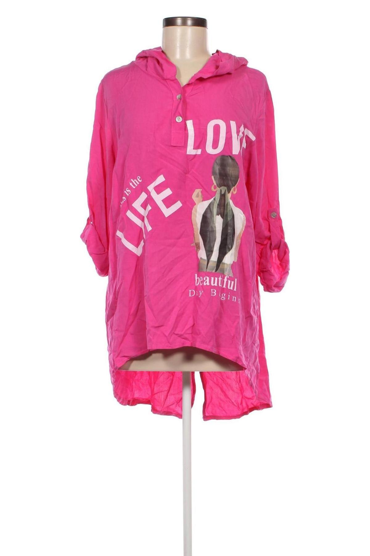 Damen Shirt, Größe M, Farbe Rosa, Preis € 4,99