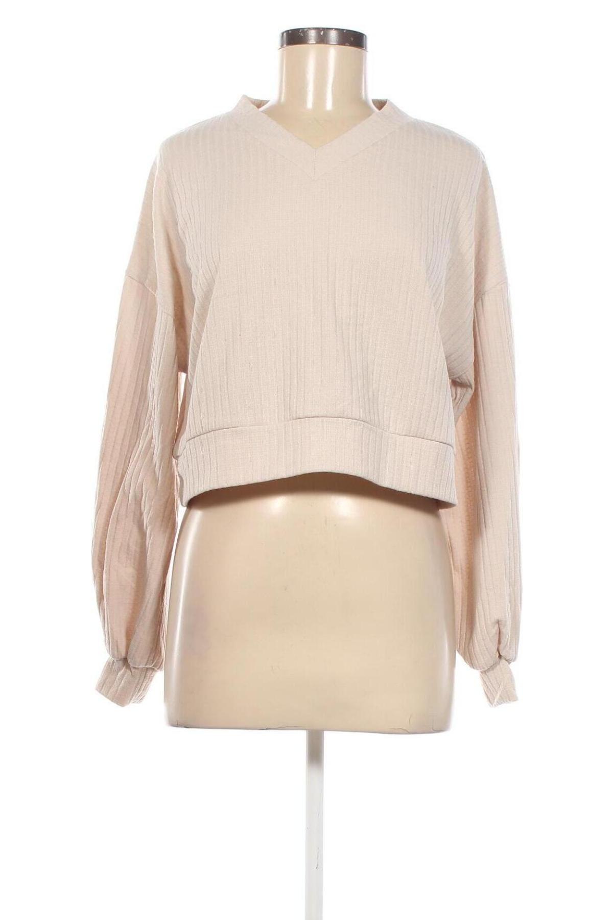 Damen Shirt, Größe M, Farbe Beige, Preis 4,49 €