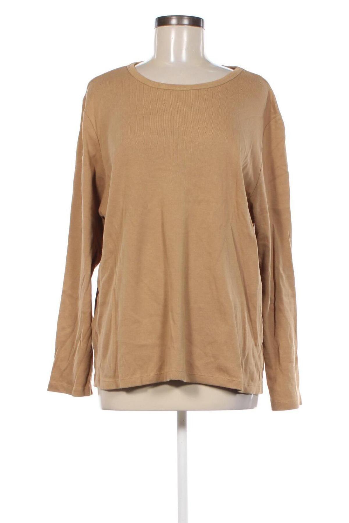 Damen Shirt, Größe L, Farbe Beige, Preis 4,99 €