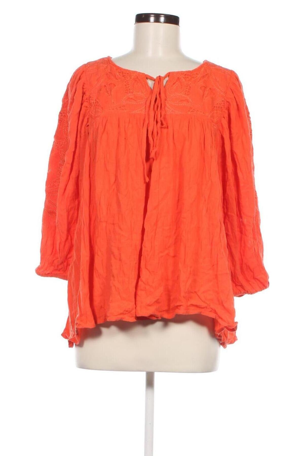 Damen Shirt, Größe XL, Farbe Orange, Preis 4,99 €