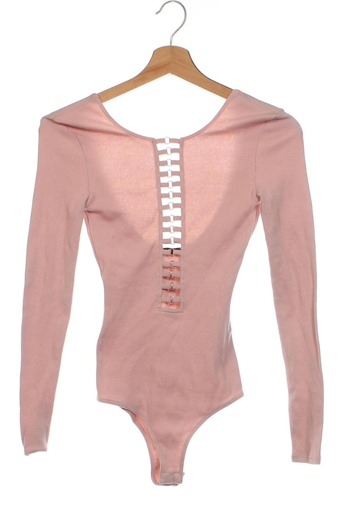 Damenbluse-Body Undiz, Größe XS, Farbe Rosa, Preis € 7,49