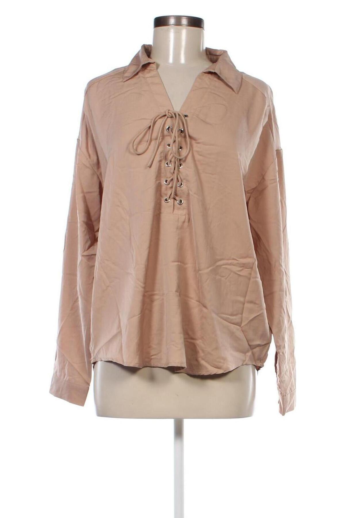 Damen Shirt Amisu, Größe M, Farbe Beige, Preis € 3,99