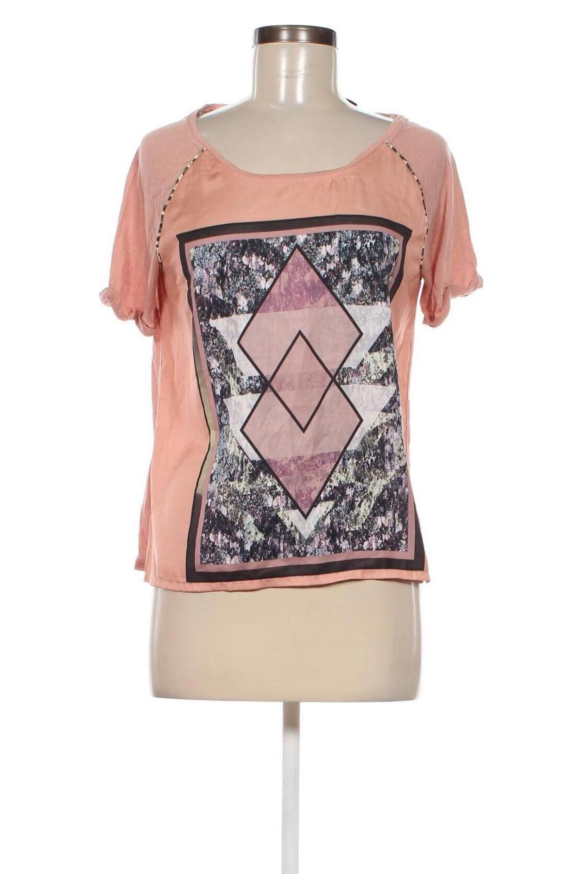 Damen Shirt Bonheur, Größe M, Farbe Aschrosa, Preis € 3,99