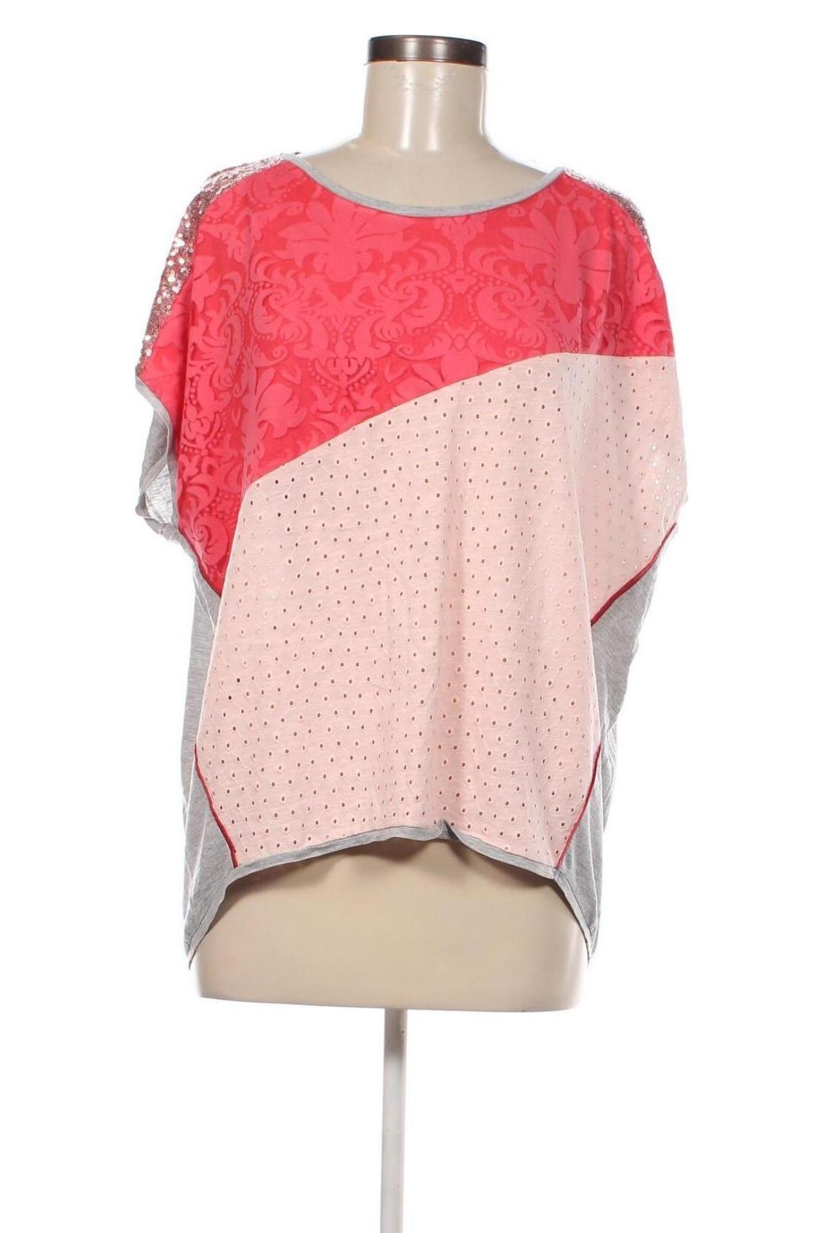 Damen Shirt Desigual, Größe XL, Farbe Mehrfarbig, Preis 41,99 €