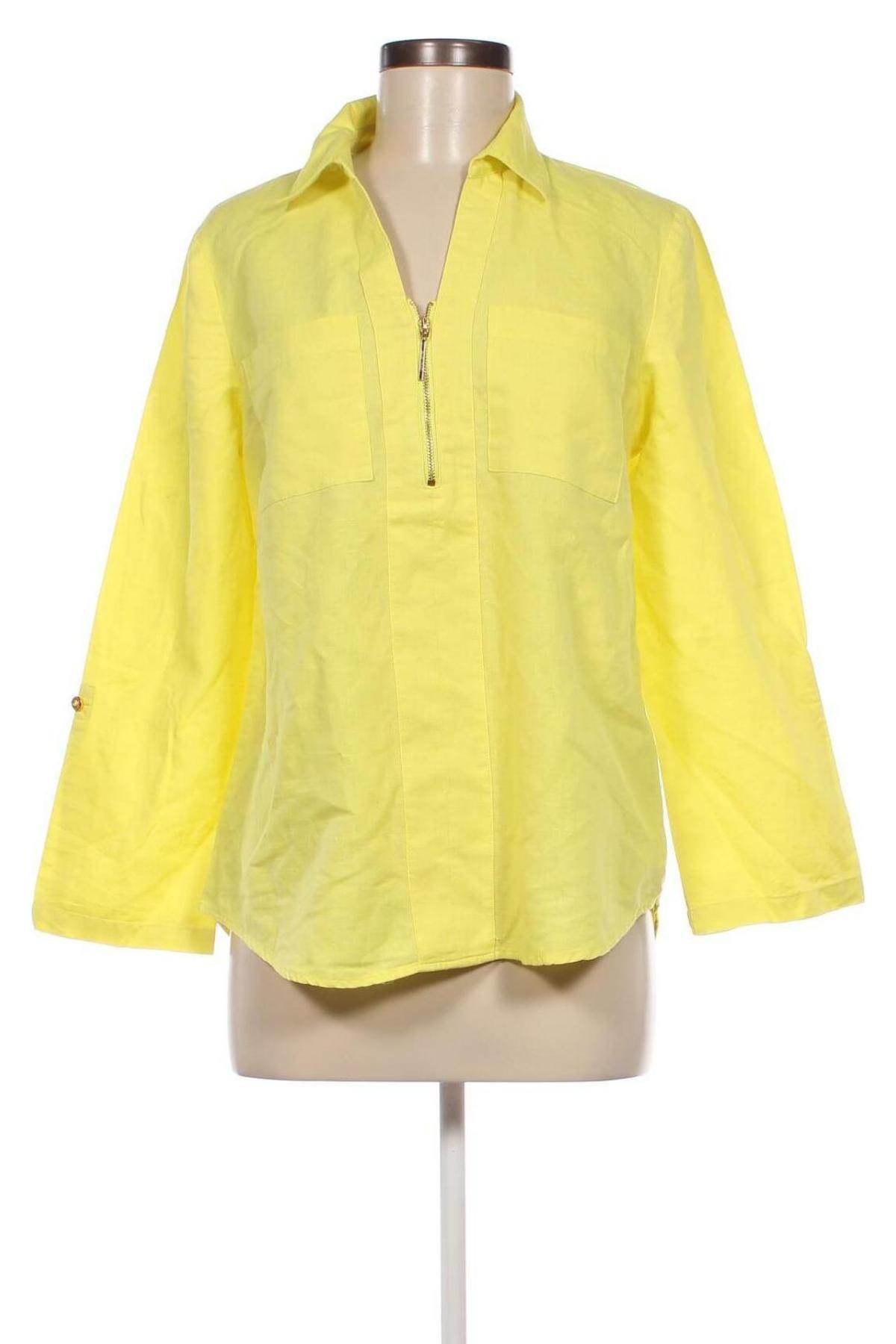 Damen Shirt Ellen Tracy, Größe M, Farbe Gelb, Preis € 4,49