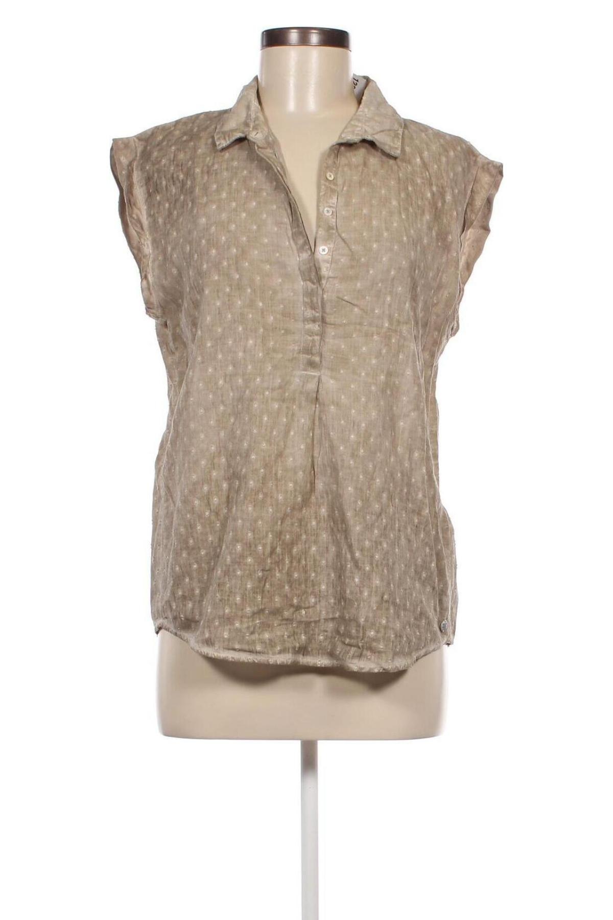 Damen Shirt Garcia Jeans, Größe M, Farbe Beige, Preis € 5,99