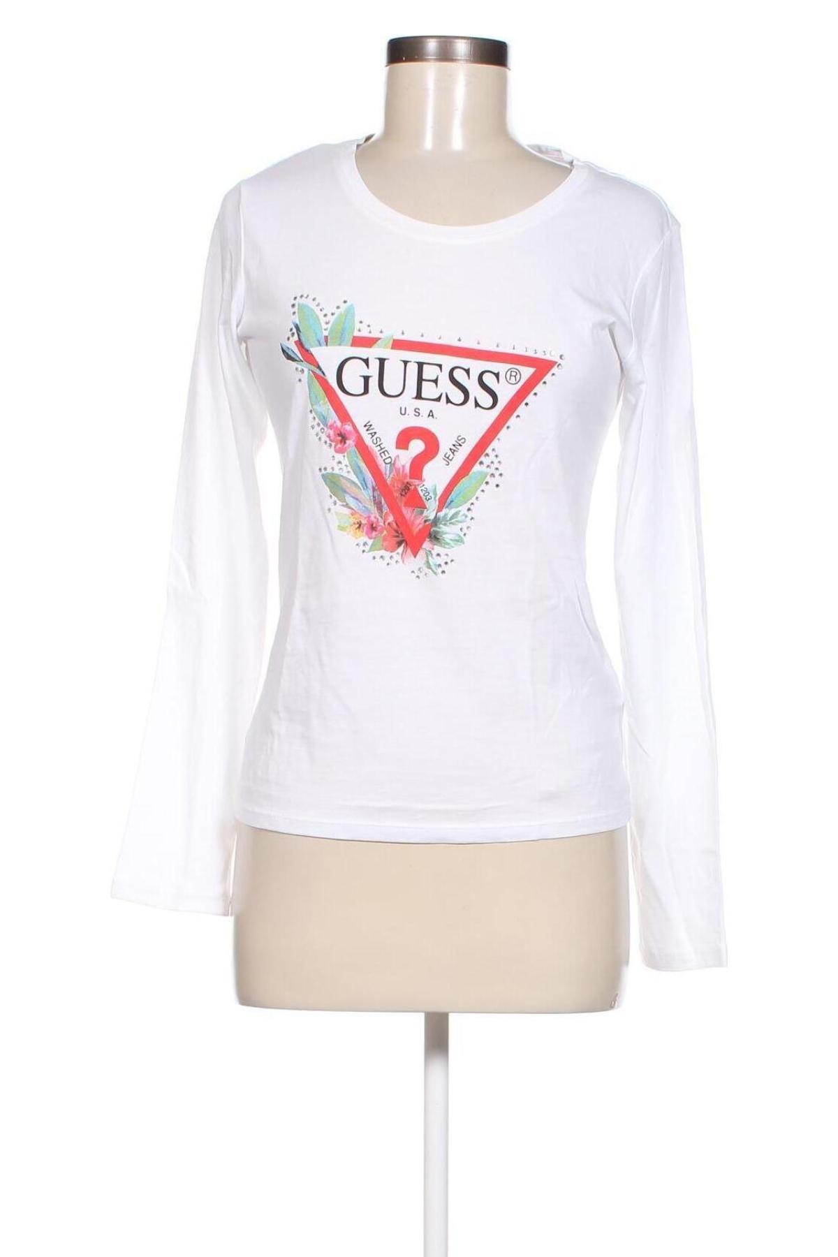 Damen Shirt Guess, Größe M, Farbe Weiß, Preis € 44,79