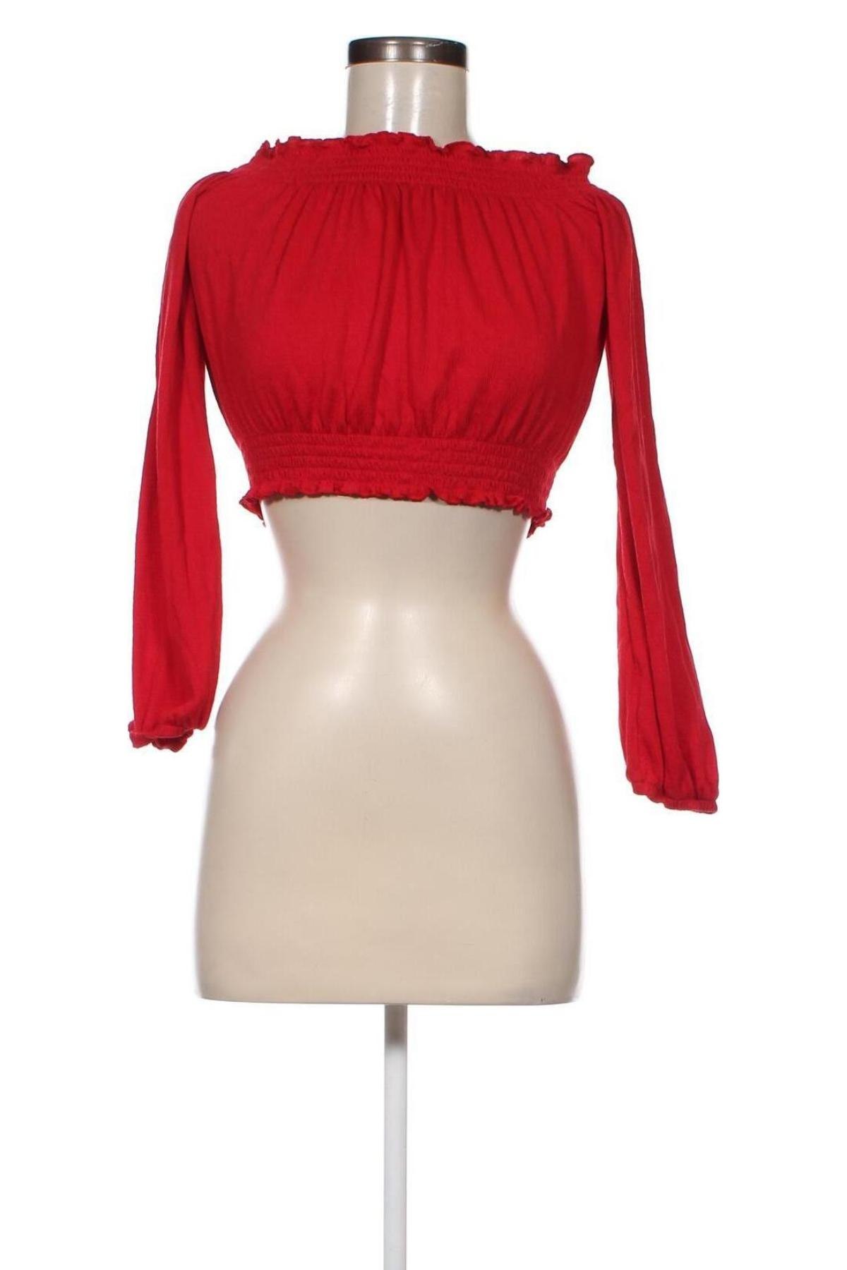 Damen Shirt H&M Divided, Größe S, Farbe Rot, Preis € 2,79