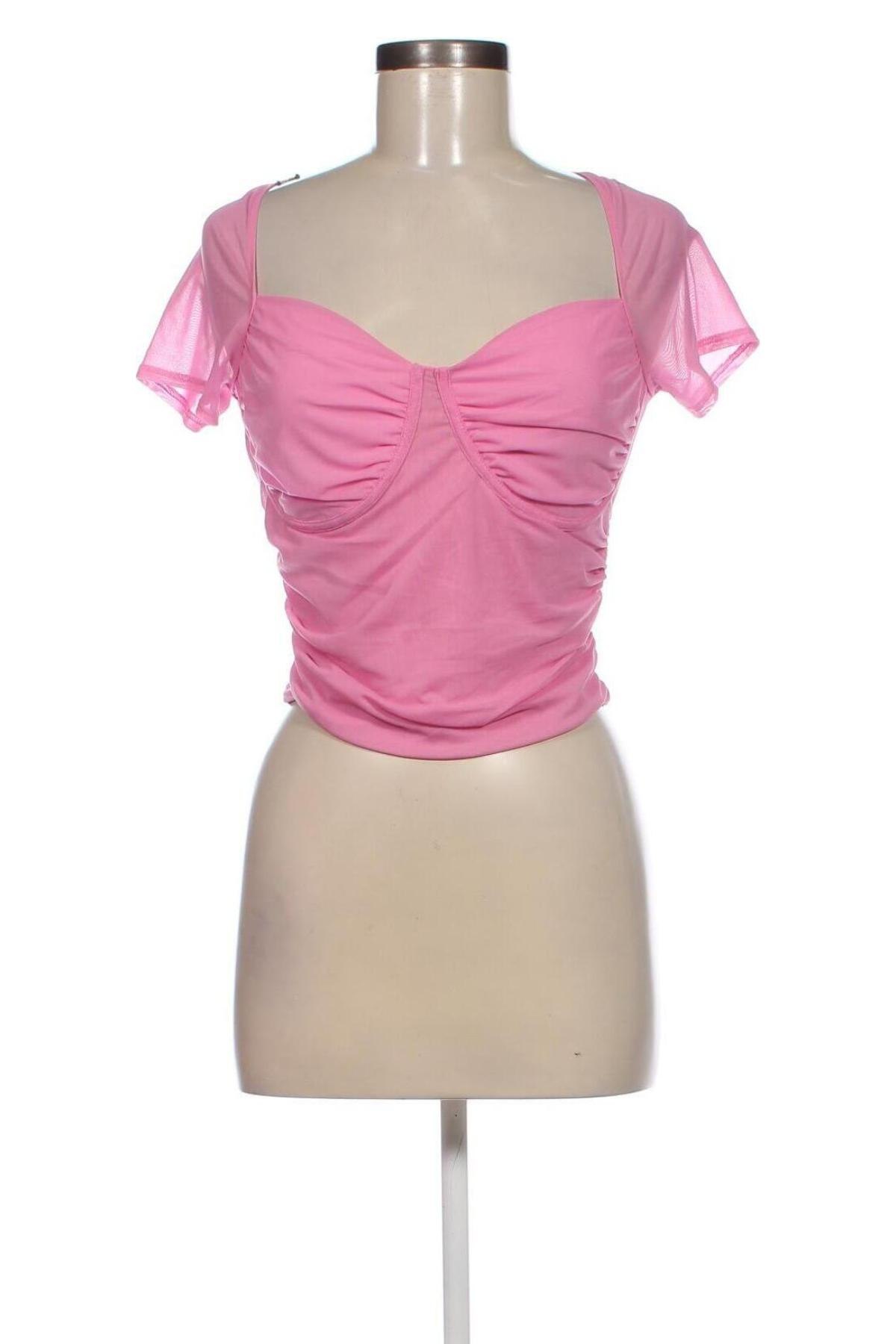 Damen Shirt H&M Divided, Größe M, Farbe Rosa, Preis 4,49 €