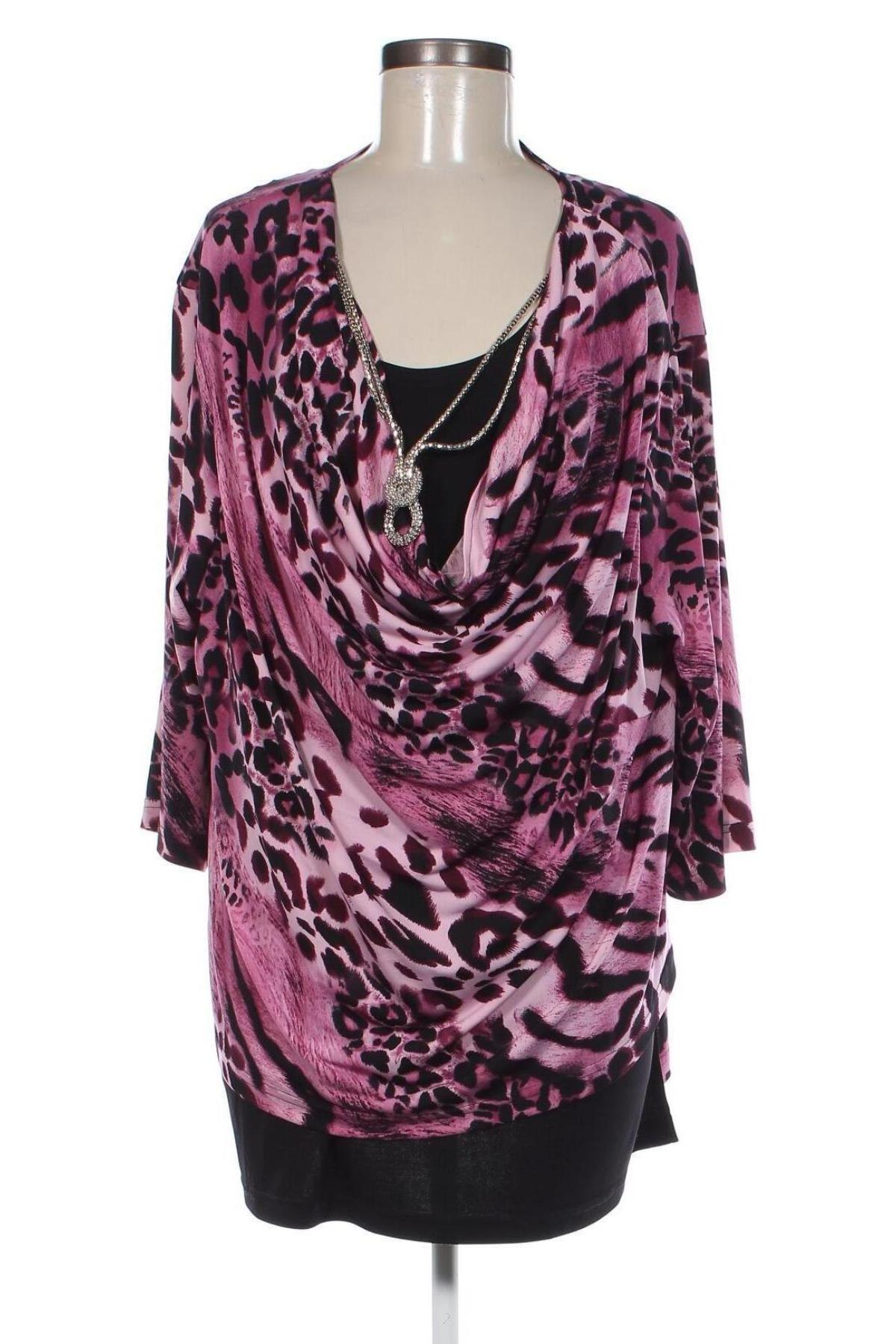 Damen Shirt In-Print, Größe XL, Farbe Lila, Preis € 4,49