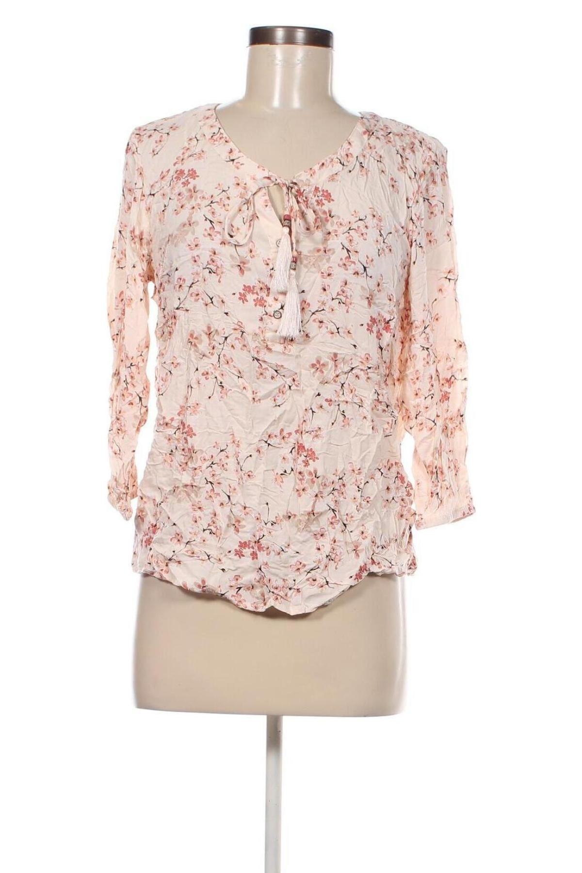 Damen Shirt Jean Pascale, Größe M, Farbe Beige, Preis € 3,99