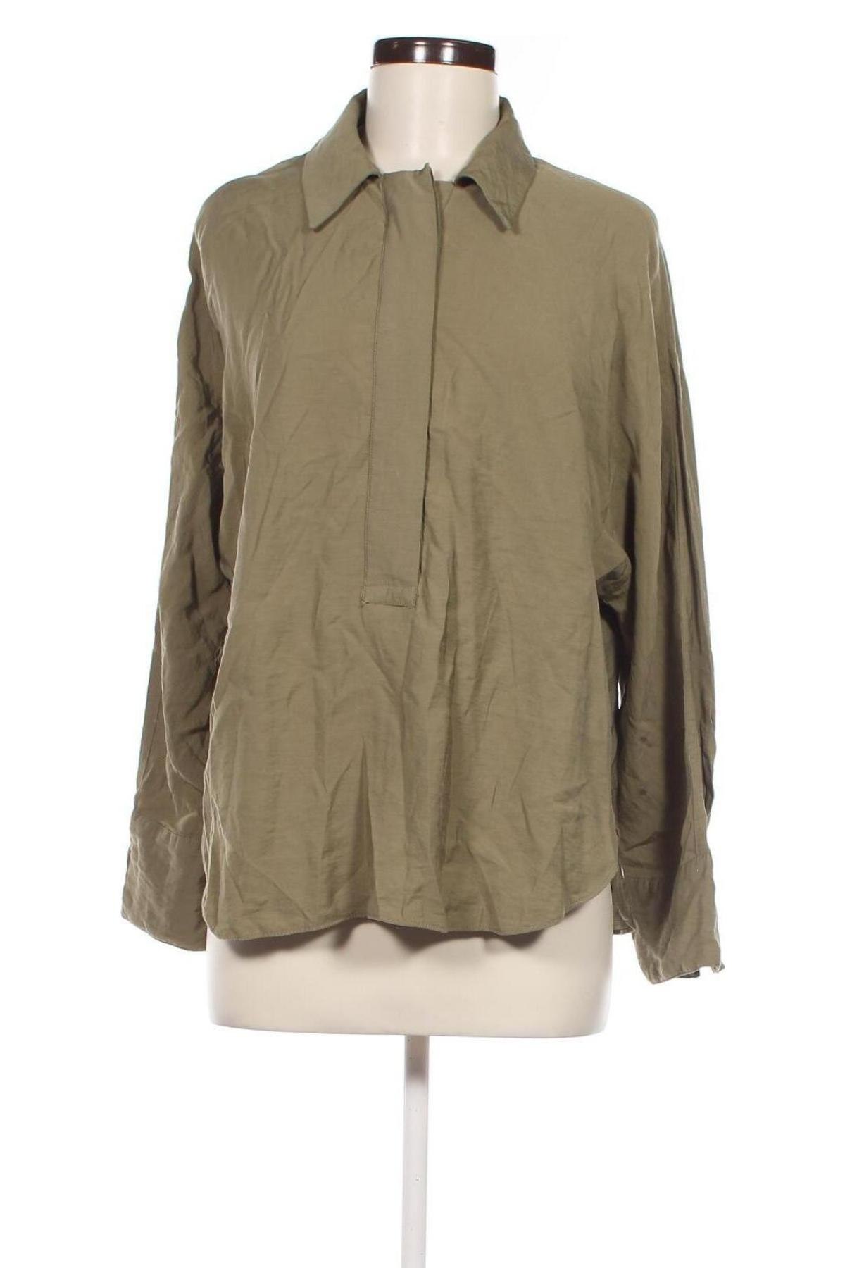 Damen Shirt Mango, Größe L, Farbe Grün, Preis € 37,42