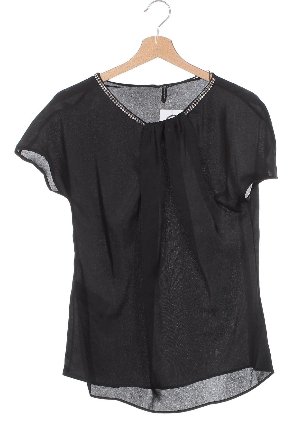 Damen Shirt Mango, Größe XS, Farbe Schwarz, Preis € 6,49