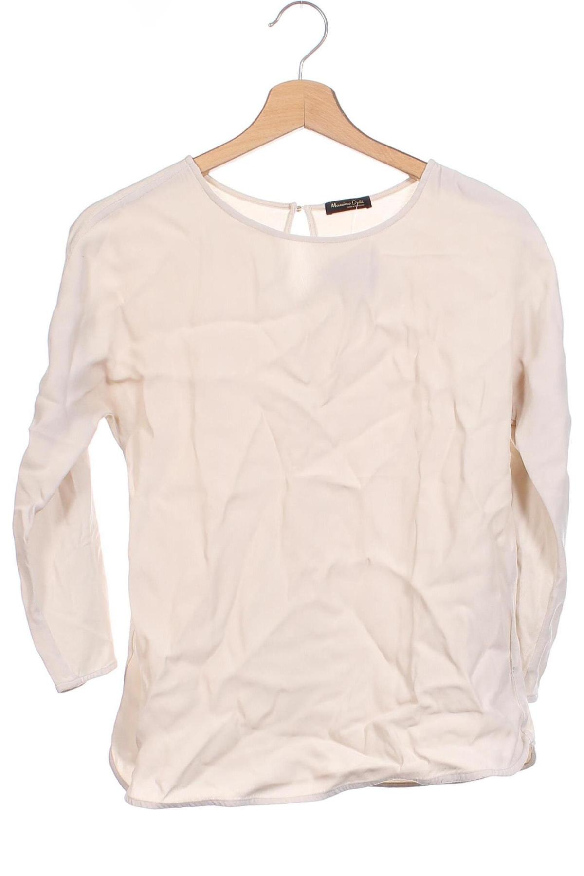 Damen Shirt Massimo Dutti, Größe XS, Farbe Beige, Preis 12,99 €