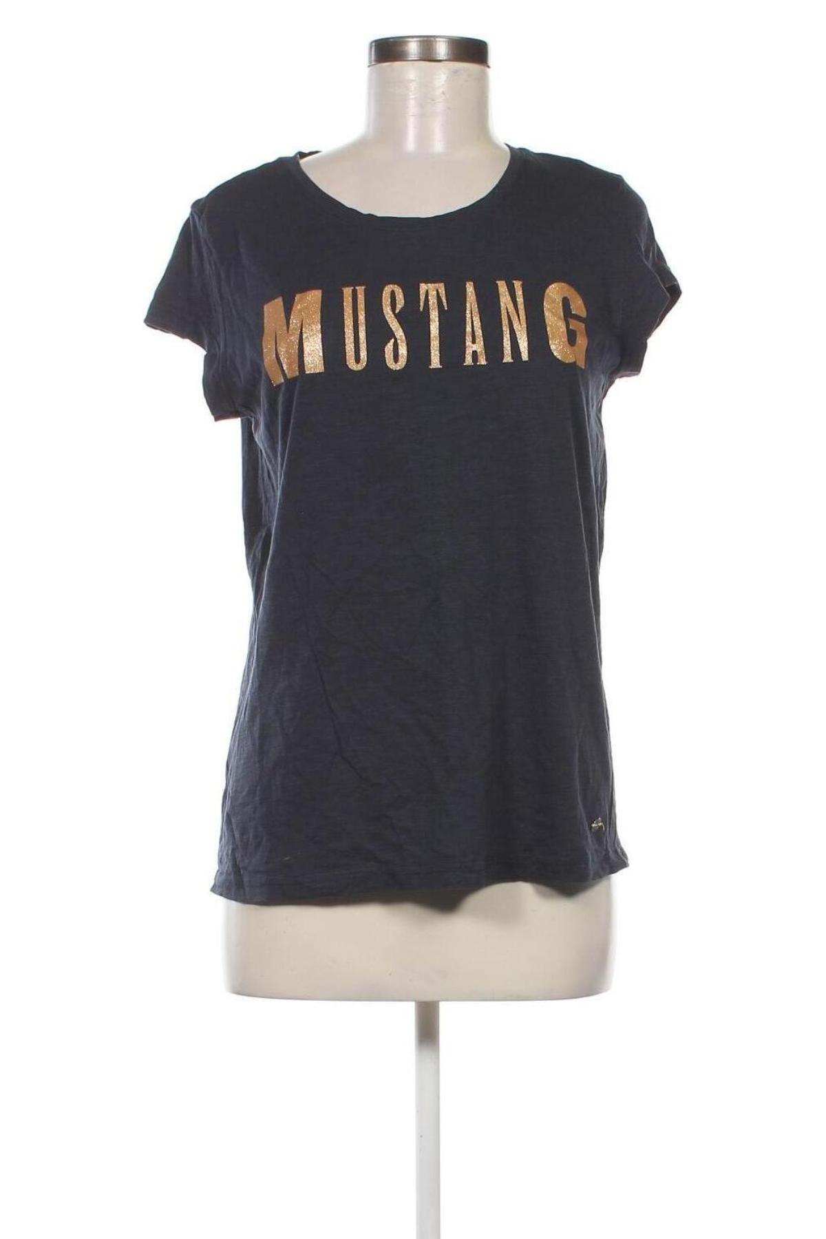 Damen Shirt Mustang, Größe S, Farbe Blau, Preis 10,99 €