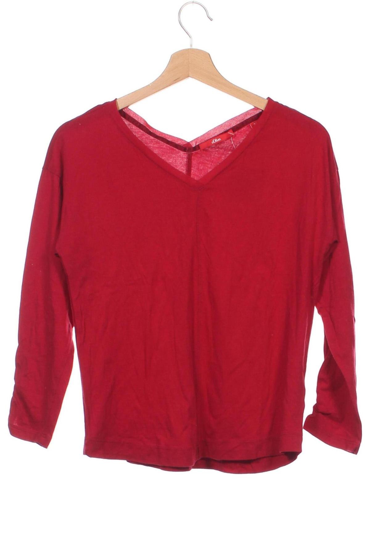 Damen Shirt S.Oliver, Größe XS, Farbe Rot, Preis € 10,99