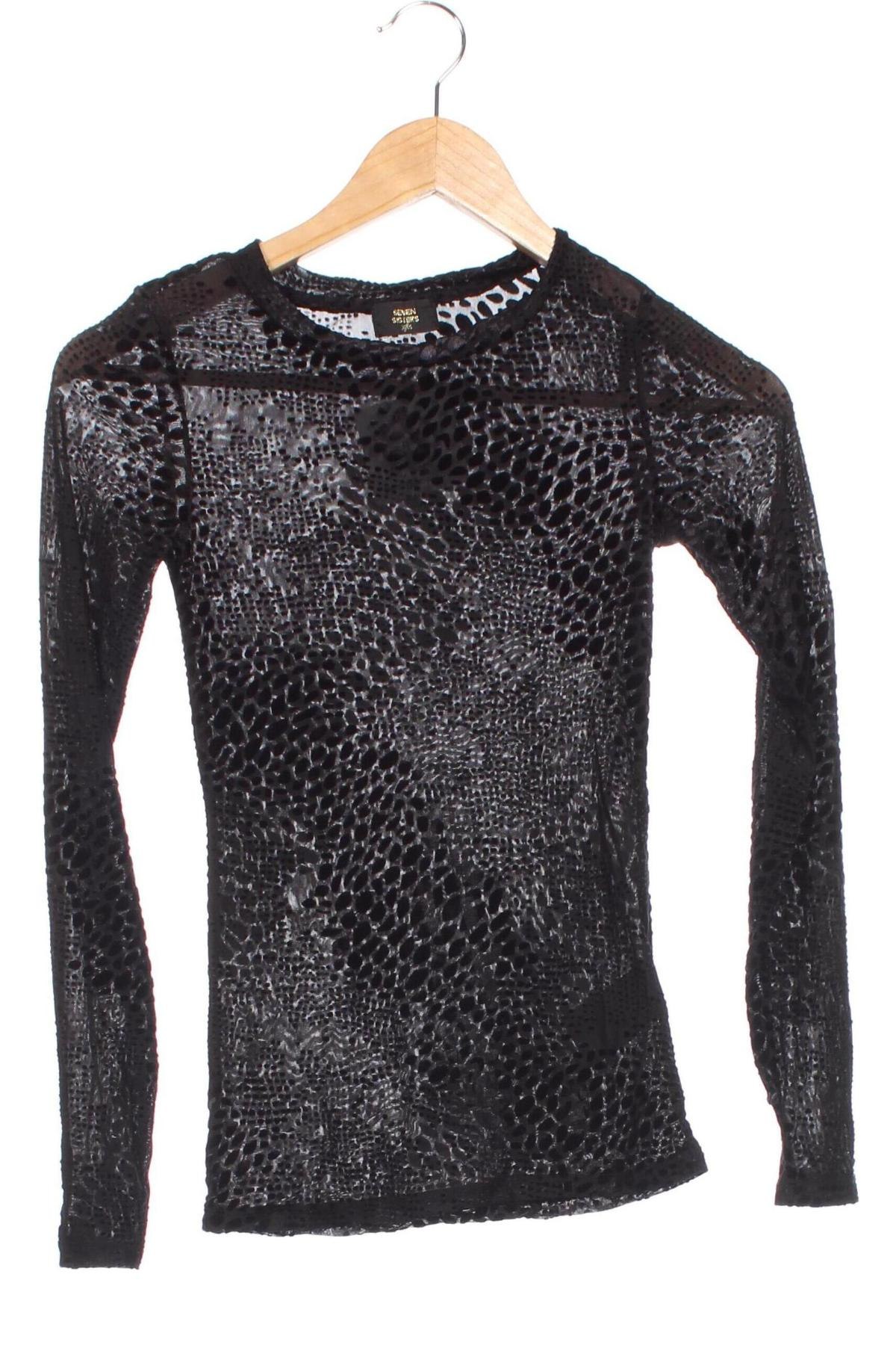 Damen Shirt Seven Sisters, Größe XXS, Farbe Schwarz, Preis € 4,99