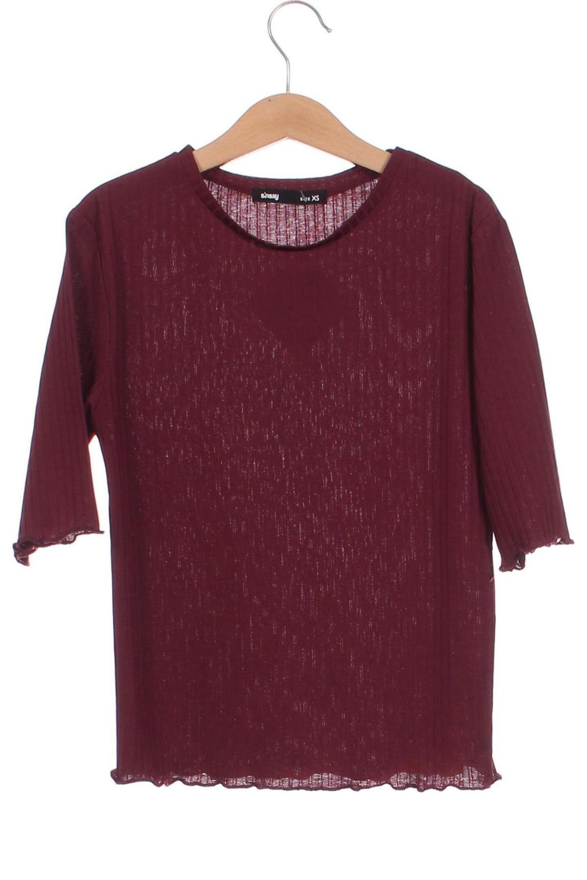 Damen Shirt Sinsay, Größe XS, Farbe Braun, Preis € 5,01