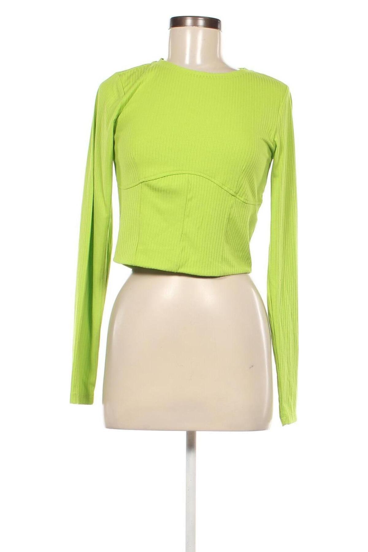 Bluză de femei Sinsay, Mărime XL, Culoare Verde, Preț 22,99 Lei