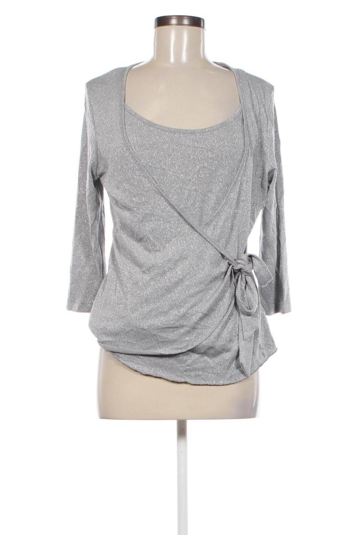 Damen Shirt Taifun, Größe M, Farbe Silber, Preis € 4,99