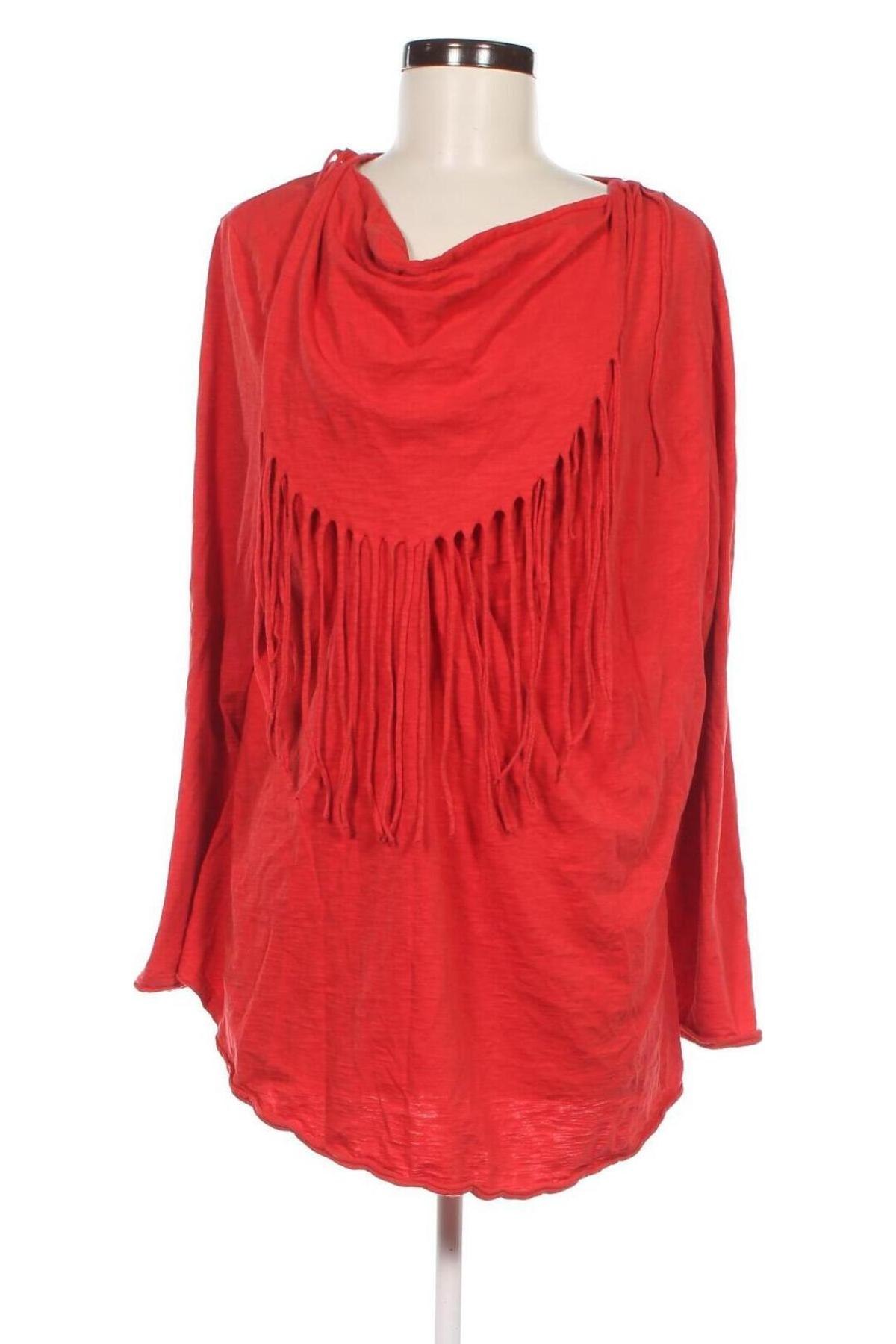 Damen Shirt Ulla Popken, Größe L, Farbe Rot, Preis € 9,44