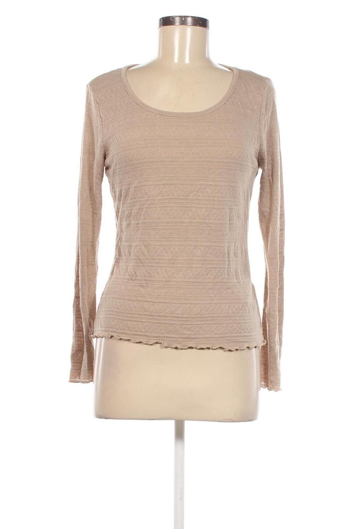 Damen Shirt Vero Moda, Größe L, Farbe Beige, Preis € 5,49