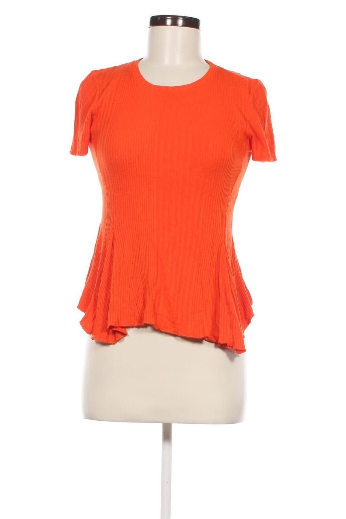 Damen Shirt Zara, Größe S, Farbe Orange, Preis 4,49 €