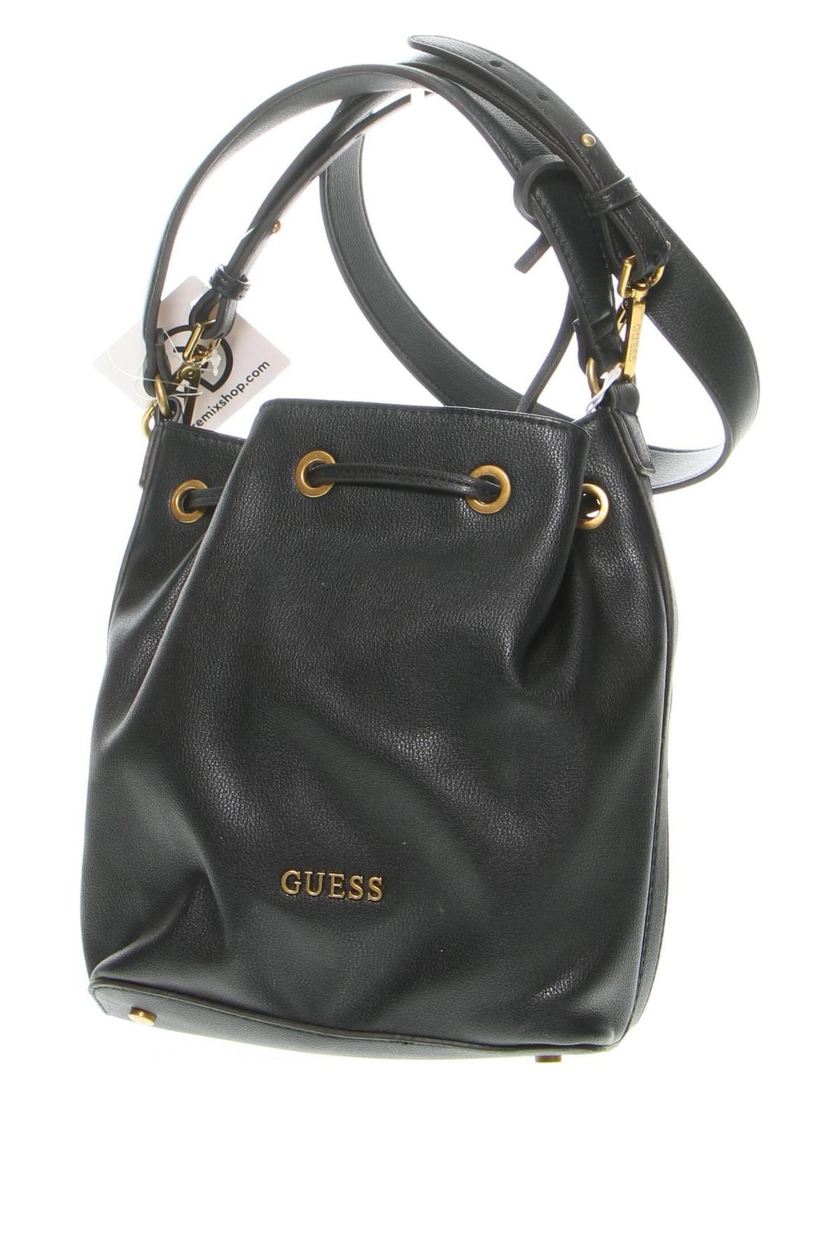 Γυναικεία τσάντα Guess, Χρώμα Μαύρο, Τιμή 136,60 €