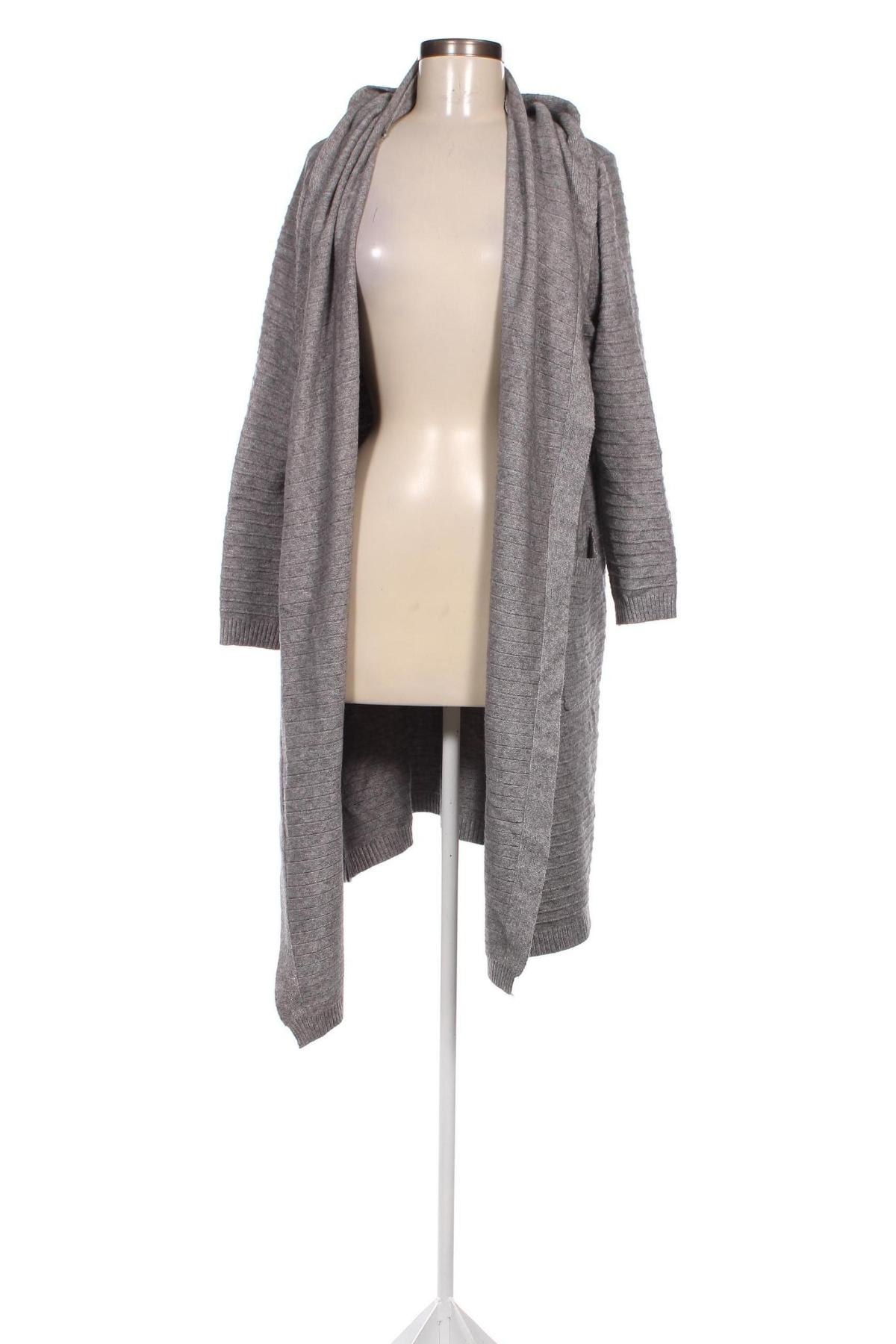 Damen Strickjacke, Größe L, Farbe Grau, Preis 7,49 €