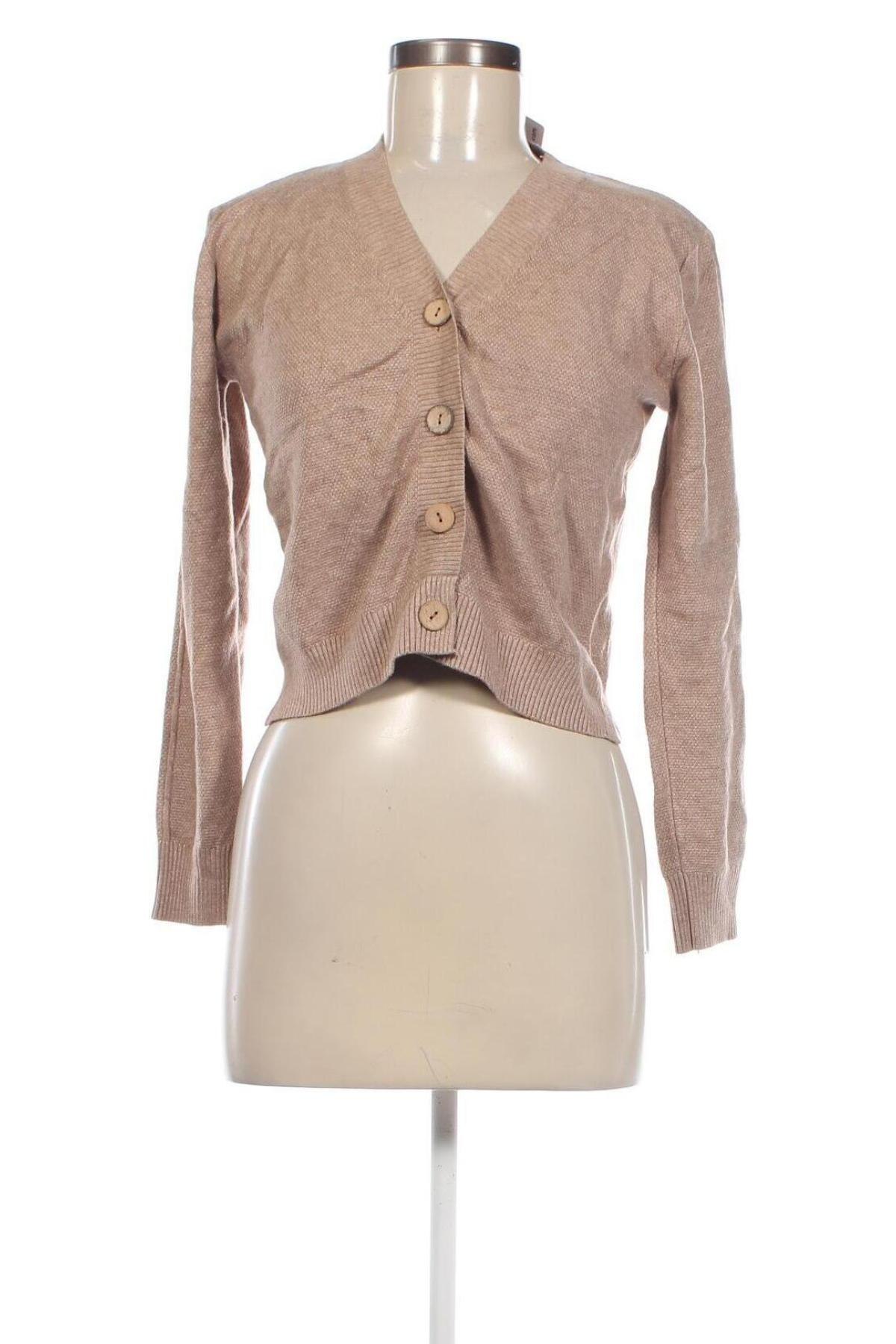 Damen Strickjacke, Größe M, Farbe Beige, Preis € 3,49