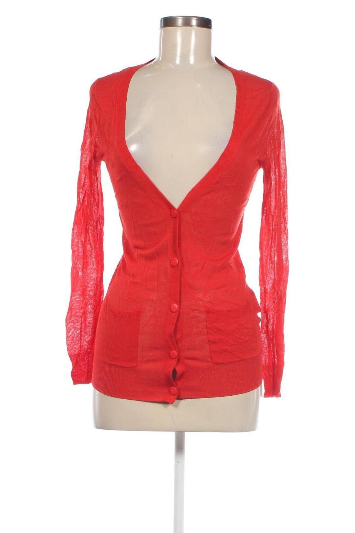 Damen Strickjacke, Größe M, Farbe Rot, Preis € 3,49