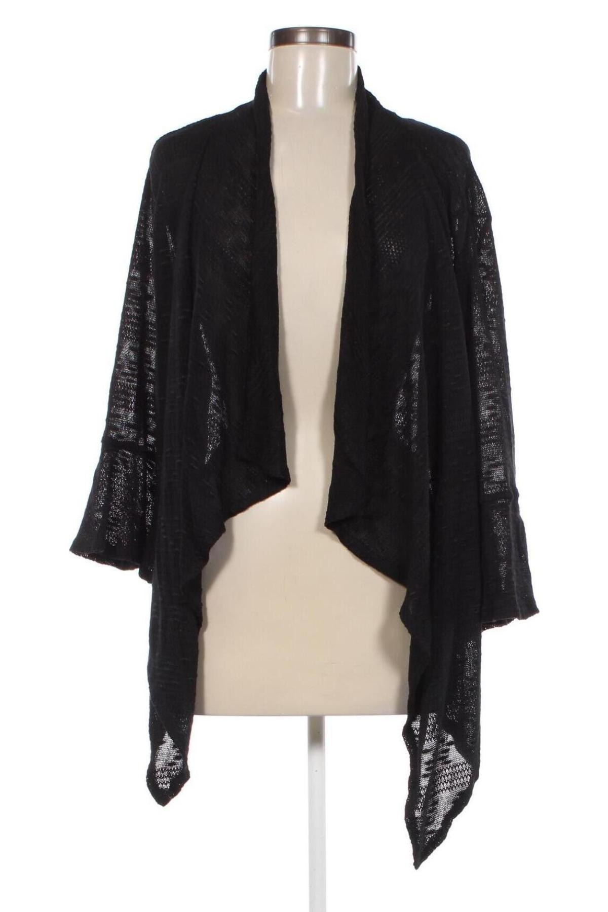 Cardigan de damă, Mărime L, Culoare Negru, Preț 95,39 Lei