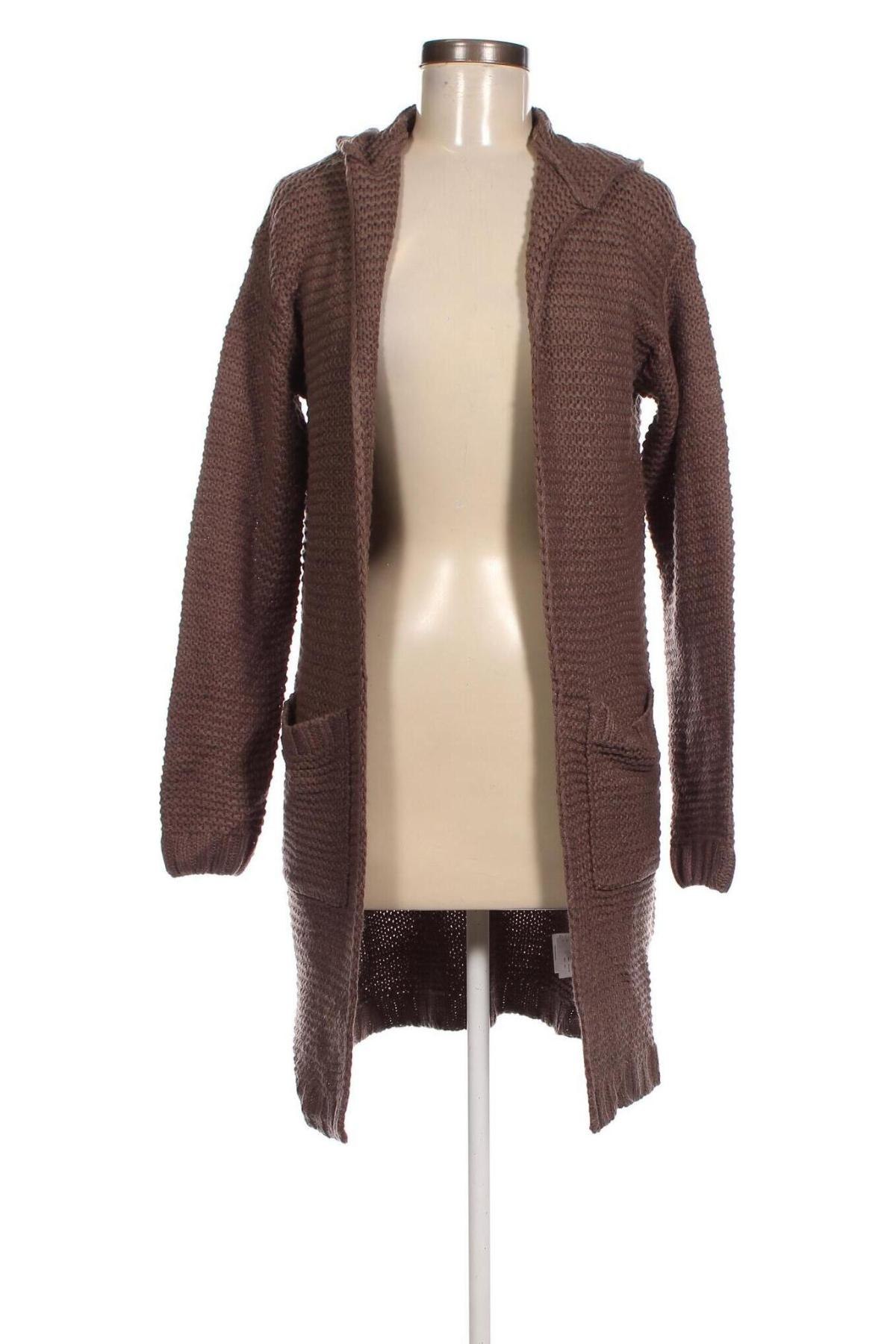 Cardigan de damă, Mărime XS, Culoare Maro, Preț 33,99 Lei