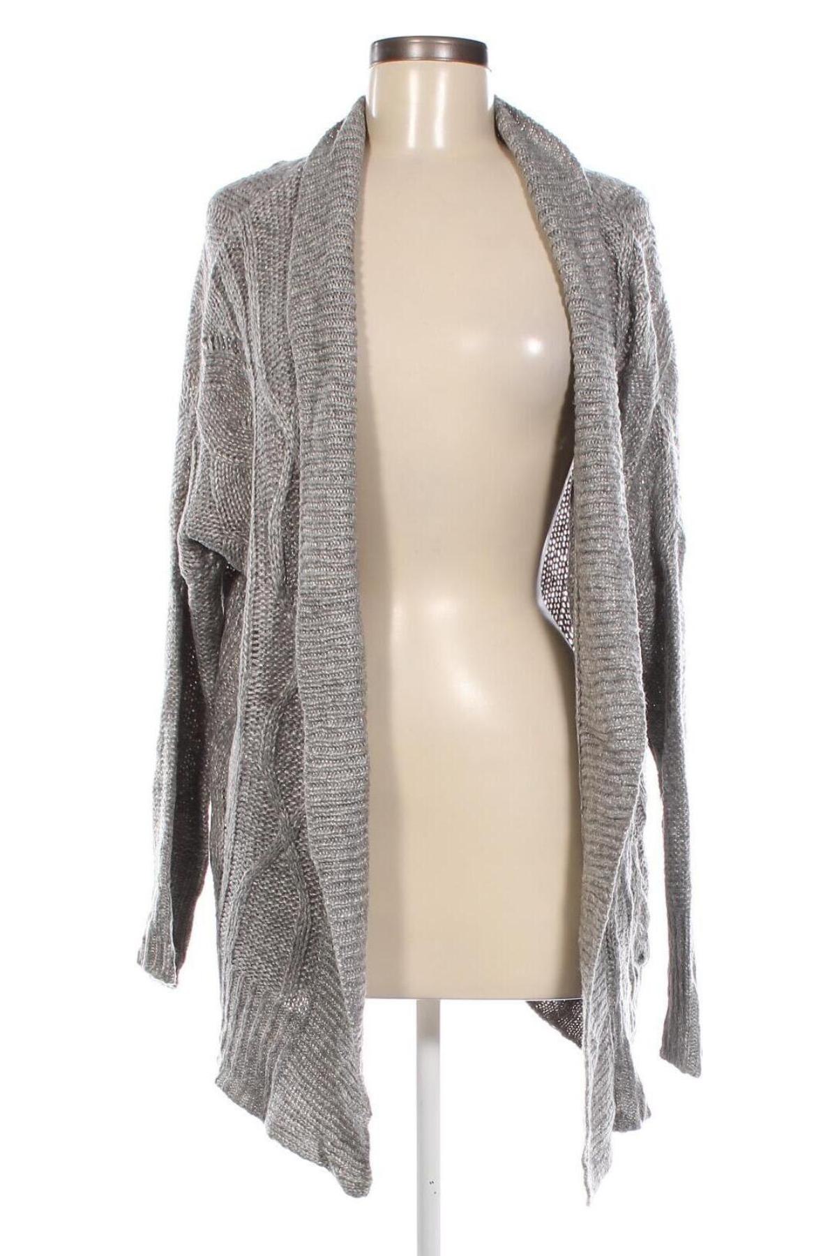 Damen Strickjacke, Größe L, Farbe Grau, Preis € 3,49